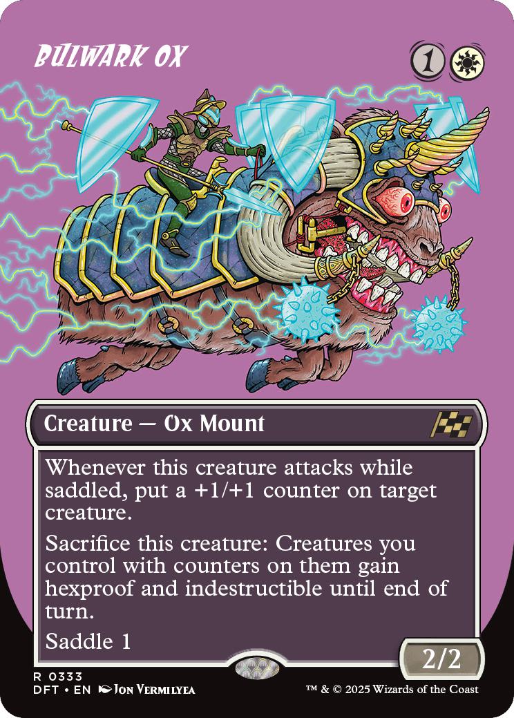 Bulwark Ox [333] [Borderless] [Rude Rider] [Aetherdrift] [Non-Foil]