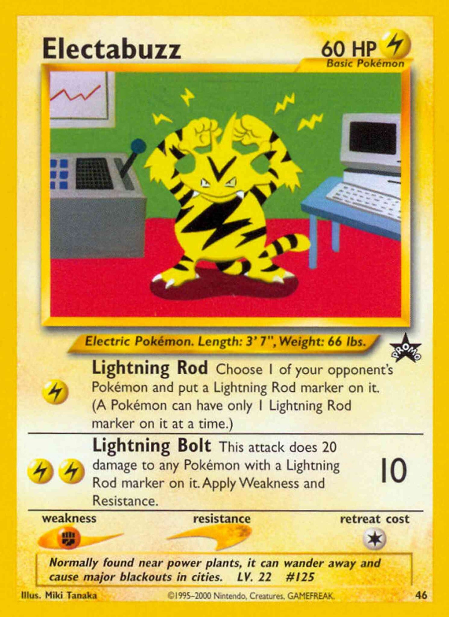 Electabuzz - 46/53 - Promo [basep-46] [Non-Holo]