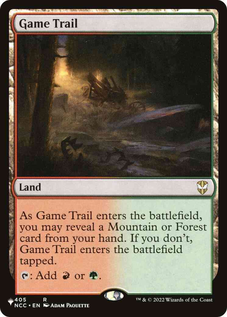 Game Trail [NCC-405] [The List] [Non-Foil]