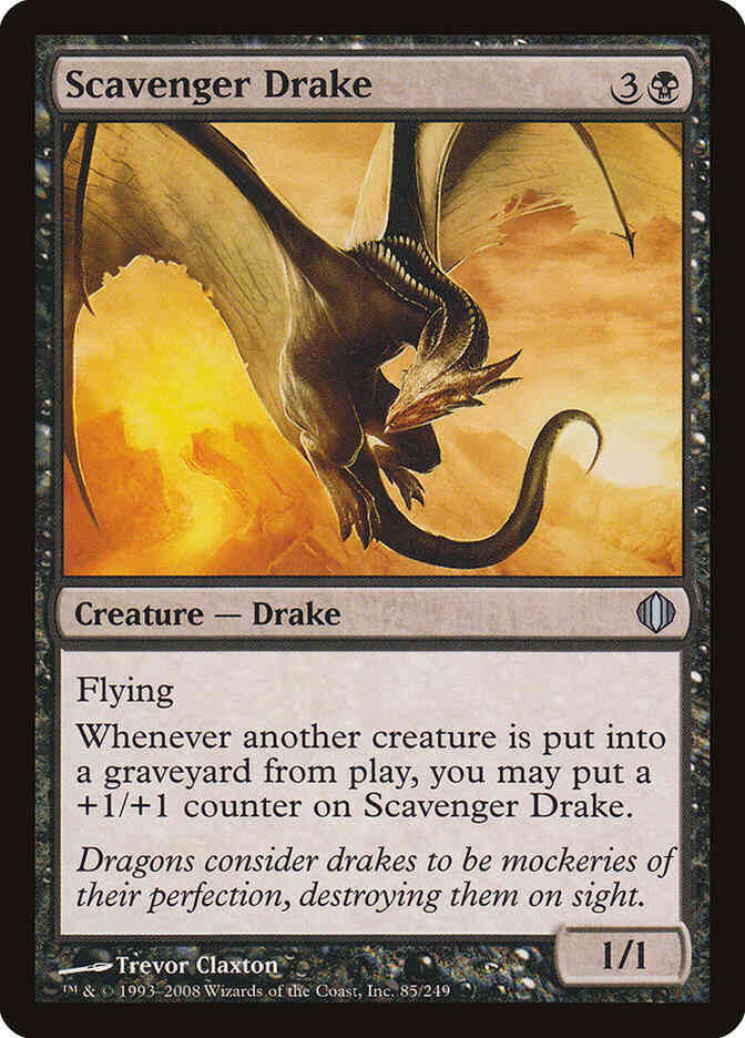 Scavenger Drake [85] [Shards Of Alara] [Non-Foil]
