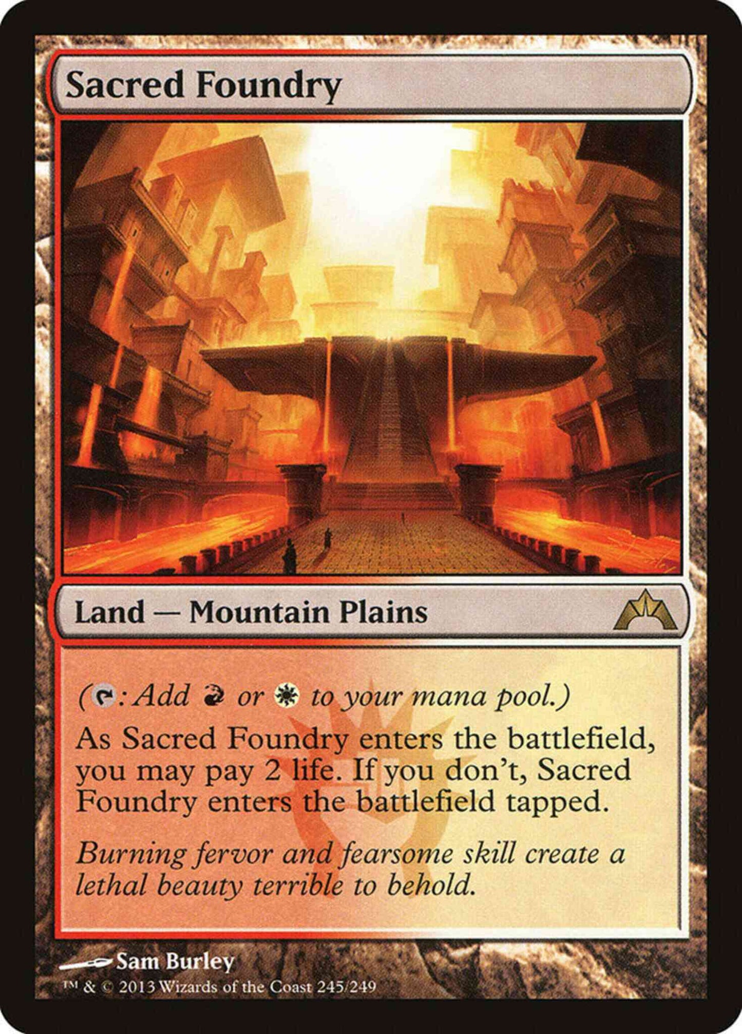 Sacred Foundry [245] [Gatecrash] [Non-Foil]