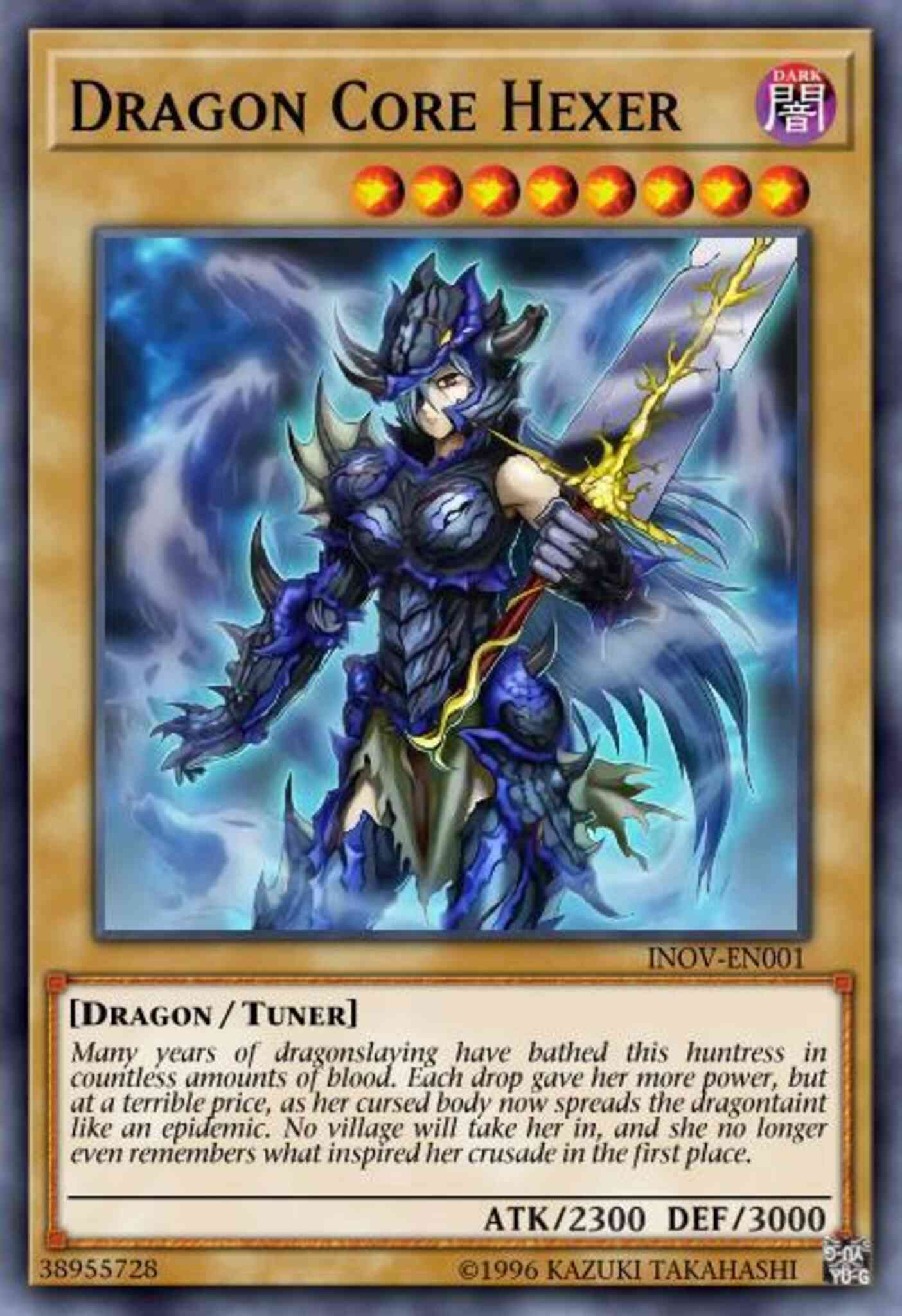 Dragon Core Hexer - INOV-EN001 - Rare - 1st Edition