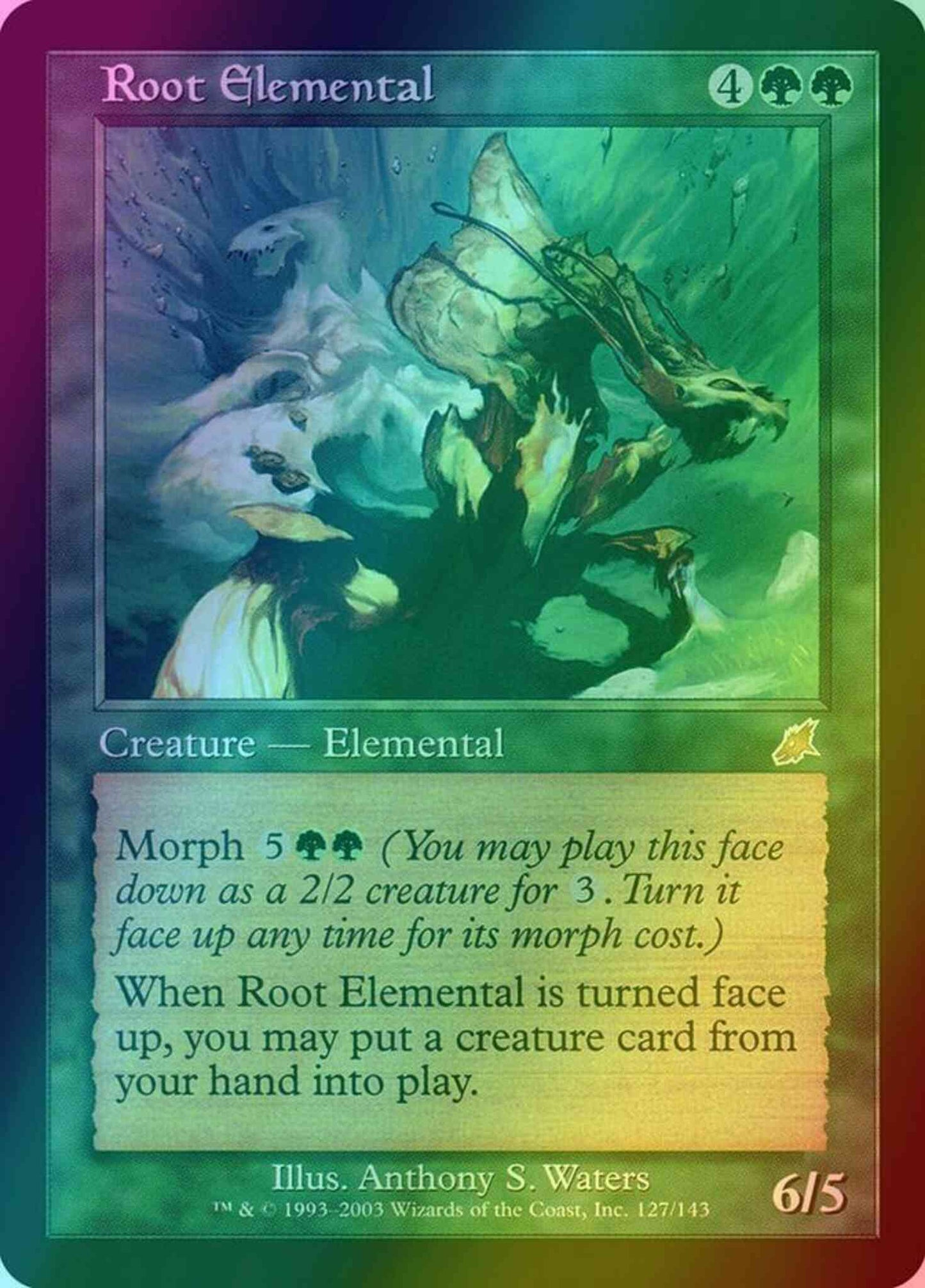 Root Elemental [127] [Scourge] [Foil]