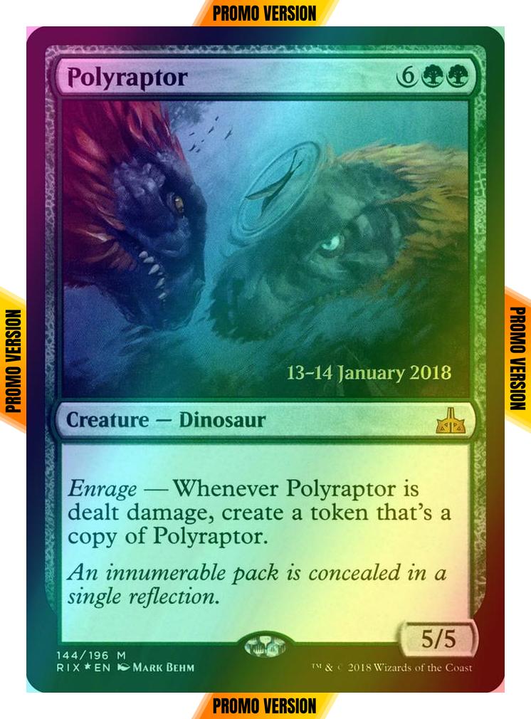 Polyraptor [144s] [Rivals of Ixalan Promos] [Foil]