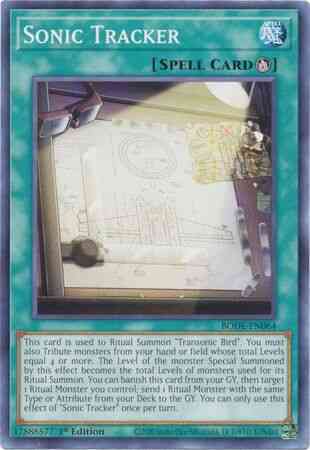 Sonic Tracker - BODE-EN064 - Common - 1st Edition
