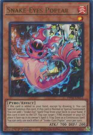 Snake-Eyes Poplar - PHNI-EN012 - Ultra Rare - 1st Edition