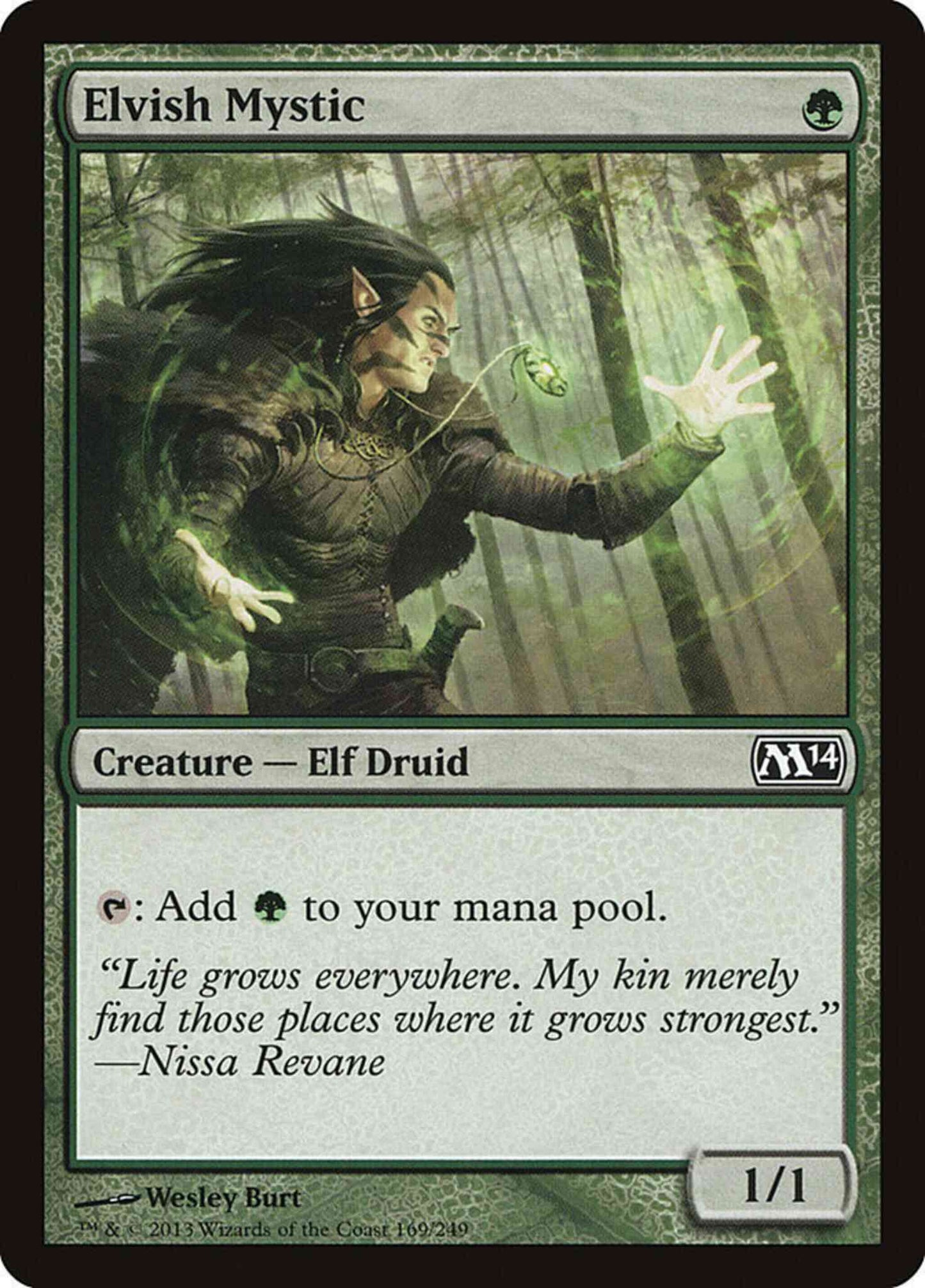 Elvish Mystic [169] [Magic 2014] [Non-Foil]