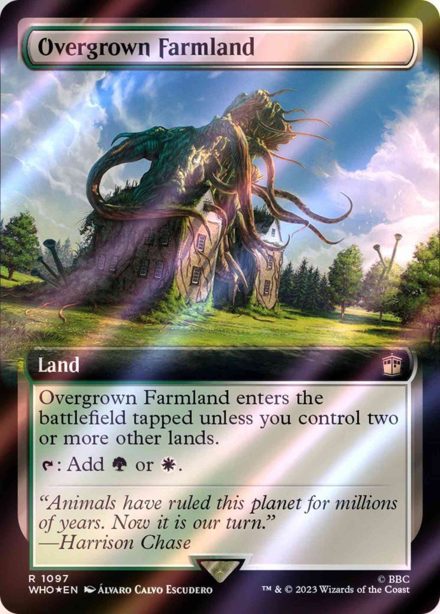 Overgrown Farmland [1097] [Extended Art] [Universes Beyond: Doctor Who] [Surge Foil]