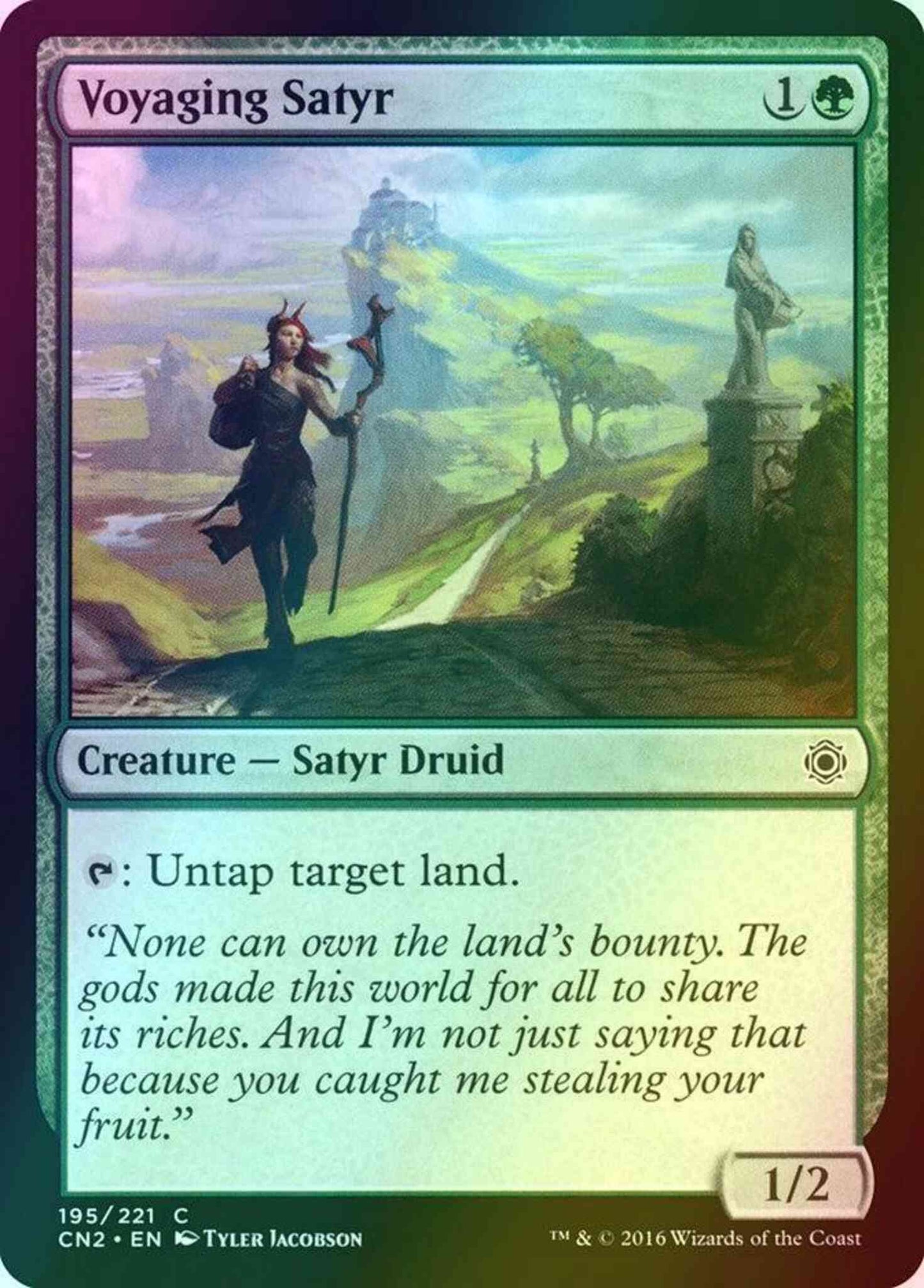Voyaging Satyr [195] [Conspiracy Take The Crown] [Foil]