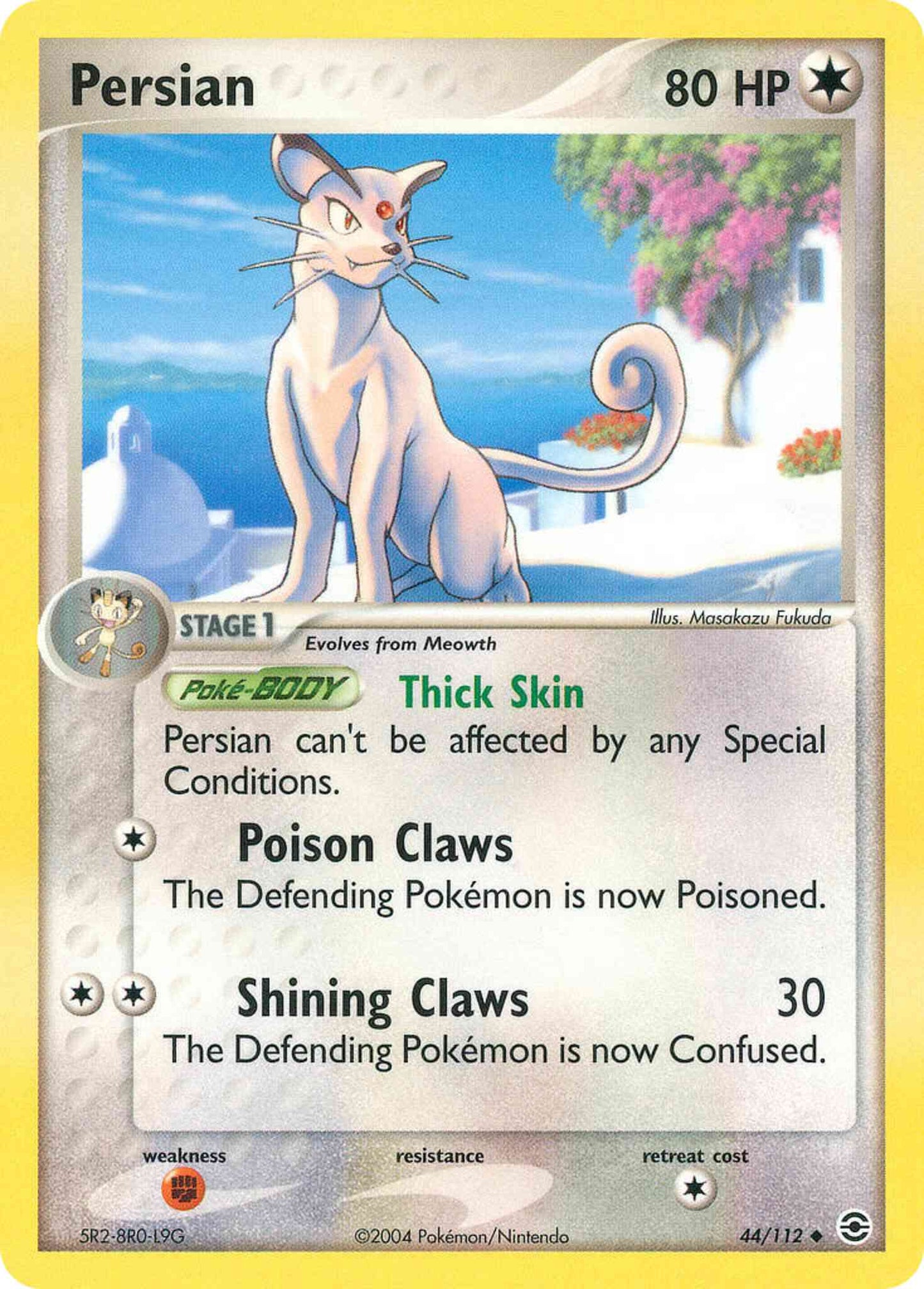 Persian - 44/112 - Uncommon [ex6-44] [Non-Holo]
