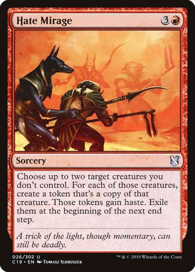Hate Mirage [26] [Commander 2019] [Non-Foil]