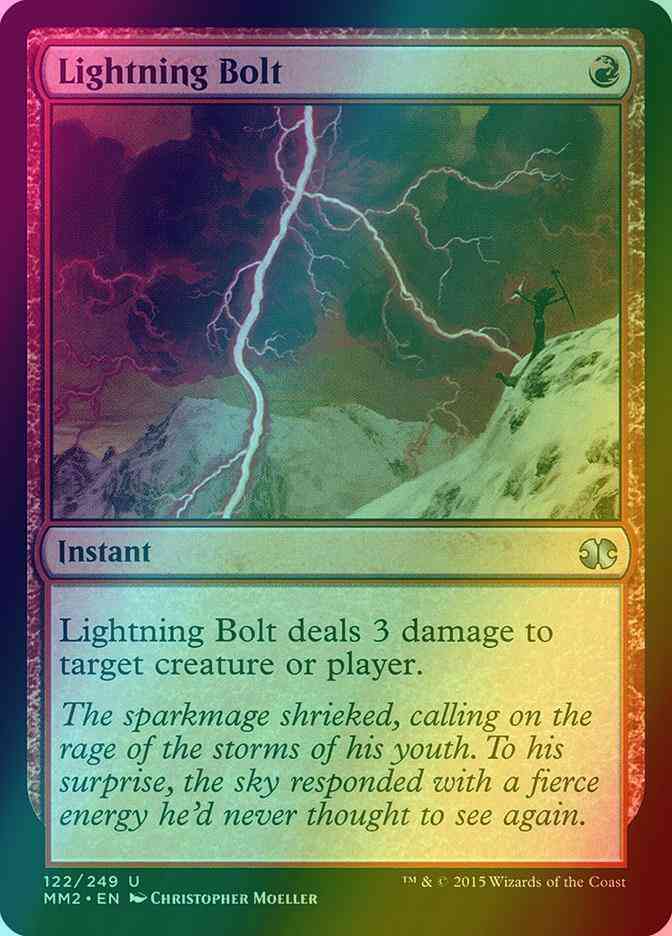 Lightning Bolt [122] [Modern Masters 2015] [Foil]