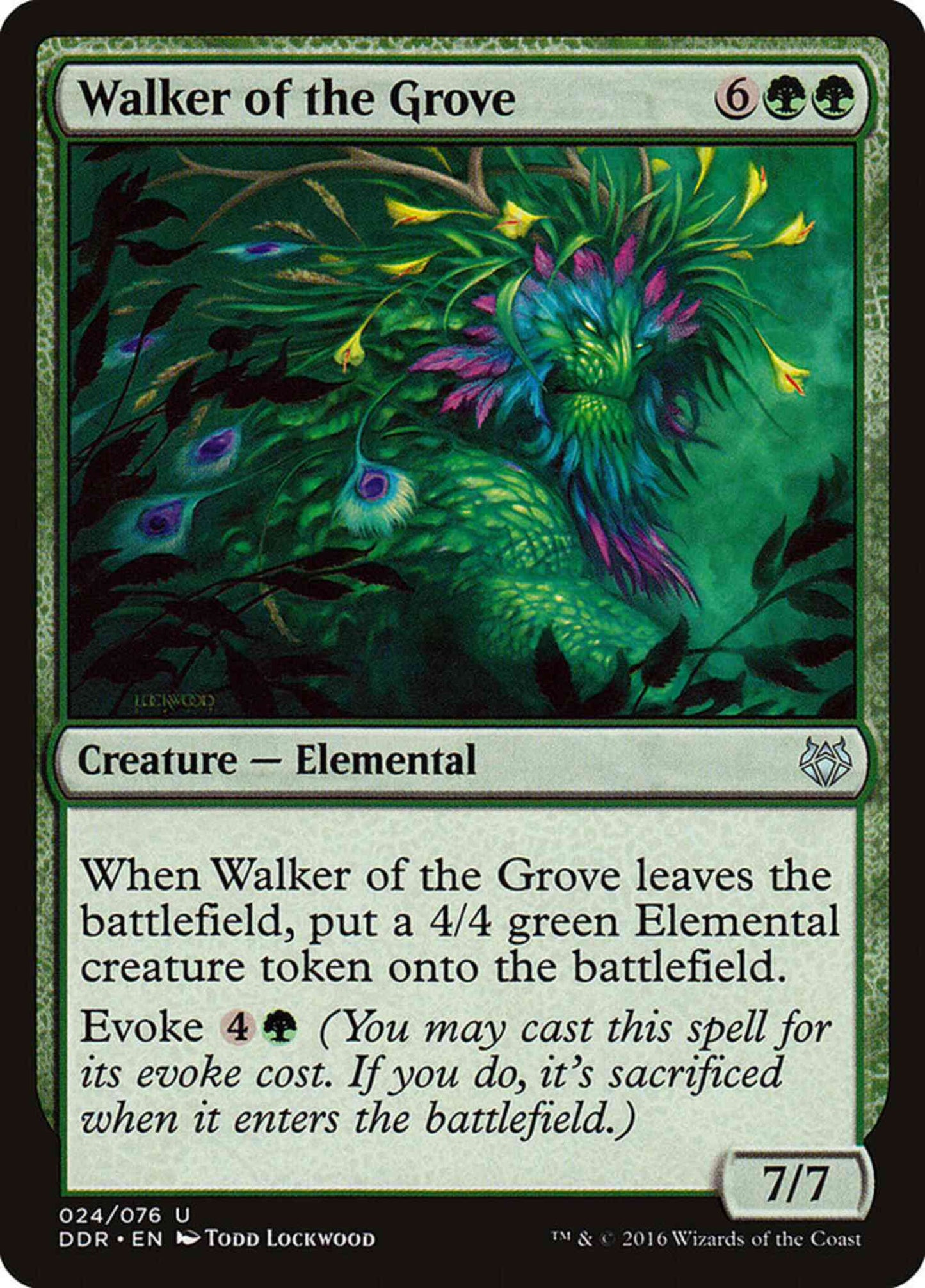 Walker of the Grove [24] [Duel Decks Nissa vs Ob Nixilis] [Non-Foil]