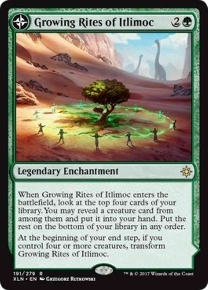 Growing Rites of Itlimoc // Itlimoc, Cradle of the Sun [191] [Ixalan] [Non-Foil]