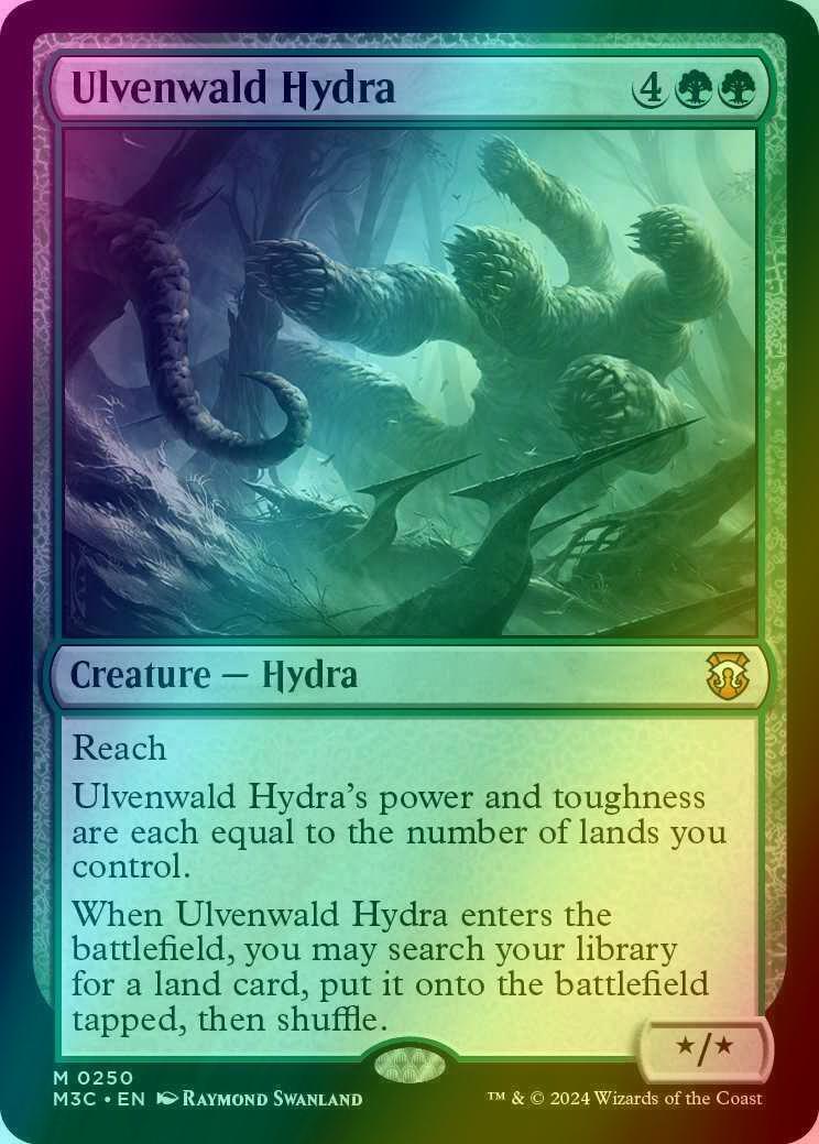 Ulvenwald Hydra [250] [Modern Horizons 3: Commander] [Ripple Foil]
