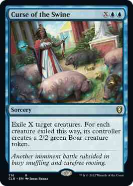 Curse of the Swine [716] [Commander Legends: Battle for Baldur's Gate] [Non-Foil]
