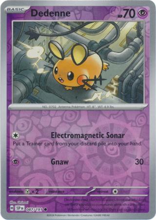 Dedenne - 087/191 - Common [sv08-087] [Reverse Holo]