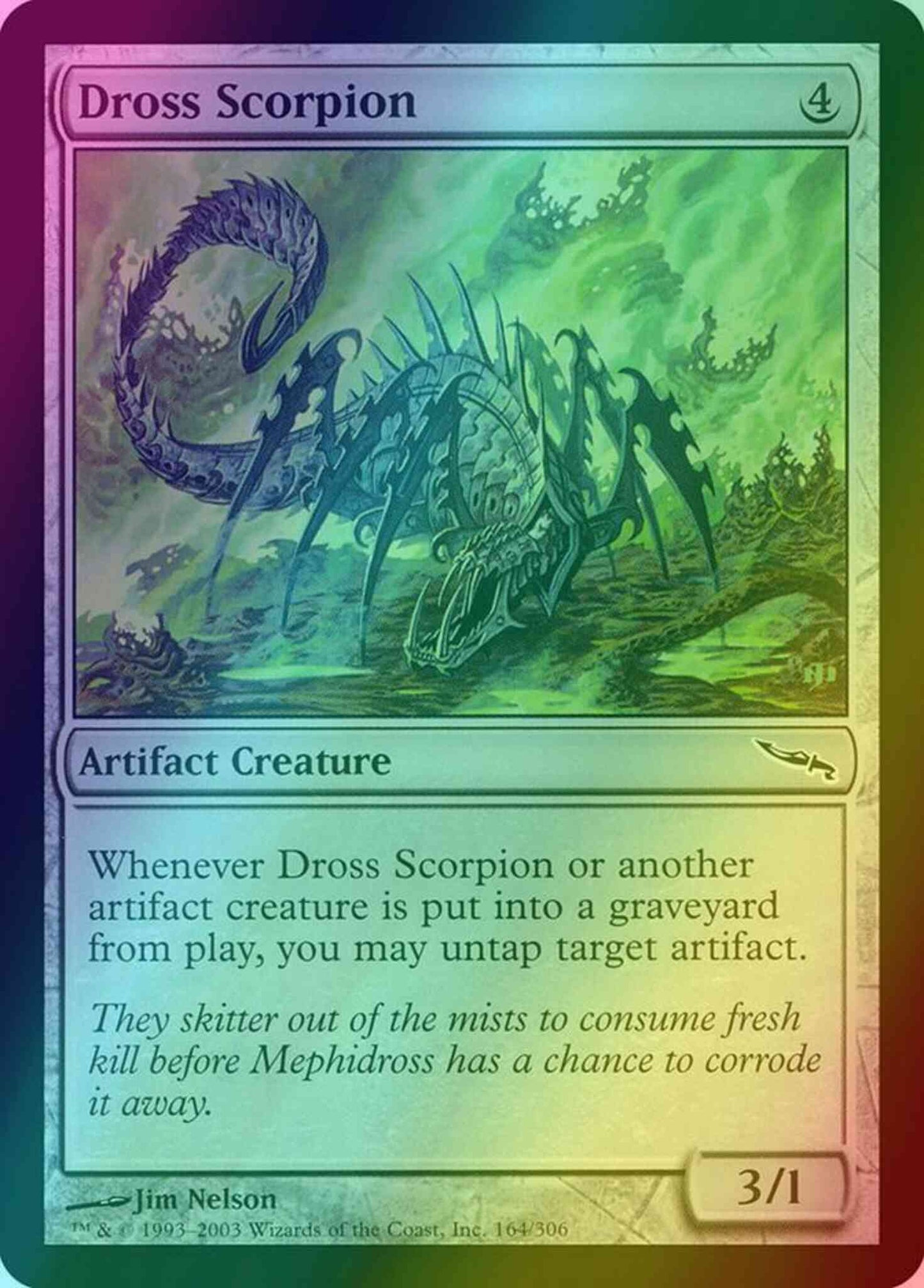 Dross Scorpion [164] [Mirrodin] [Foil]