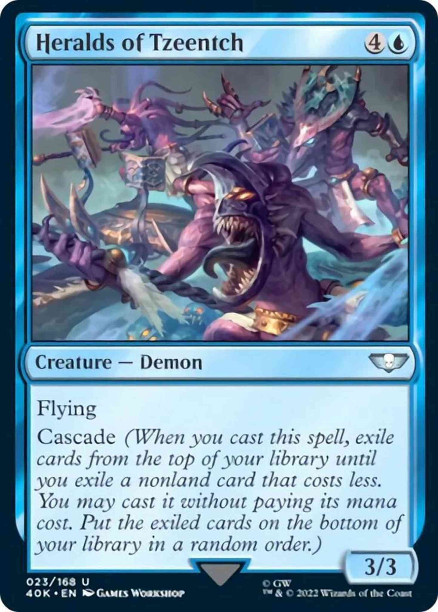 Heralds of Tzeentch [23] [Universes Beyond: Warhammer 40,000] [Non-Foil]