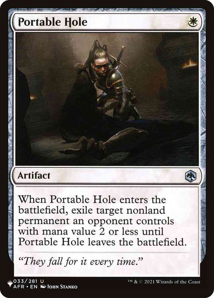 Portable Hole [AFR-33] [The List] [Non-Foil]