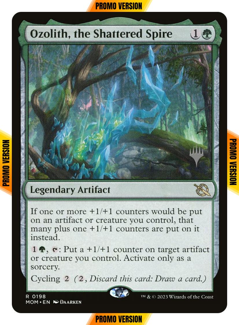 Ozolith, the Shattered Spire [198p] [Promo Pack] [March of the Machine: Promos] [Non-Foil]