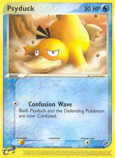 Psyduck - 73/100 - Common [ex2-73] [Non-Holo]