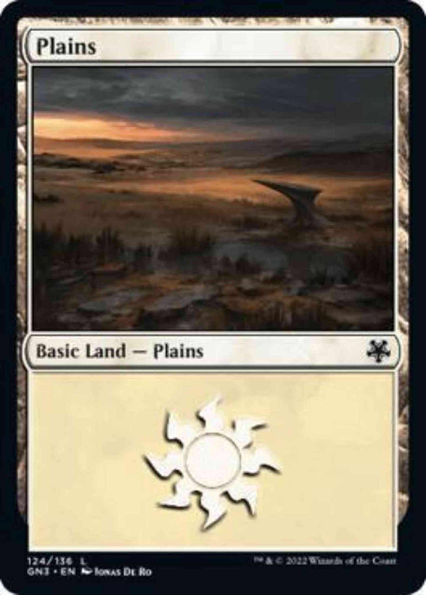 Plains [124] [Game Night: Free-for-All] [Non-Foil]