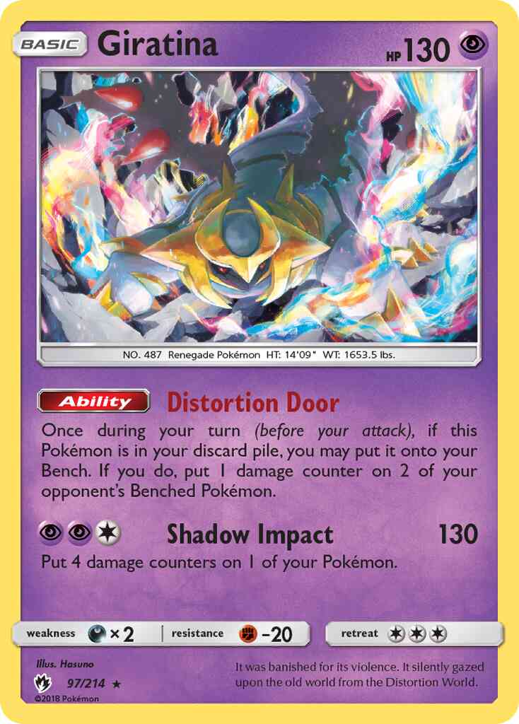 Giratina - 97/214 - Rare Holo [sm8-97] [Holo]