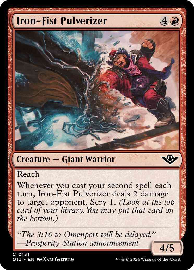 Iron-Fist Pulverizer [131] [Outlaws of Thunder Junction] [Non-Foil]