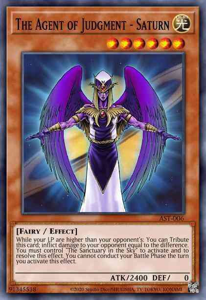 The Agent of Judgment - Saturn - DR2-EN118 - Super Rare - Unlimited