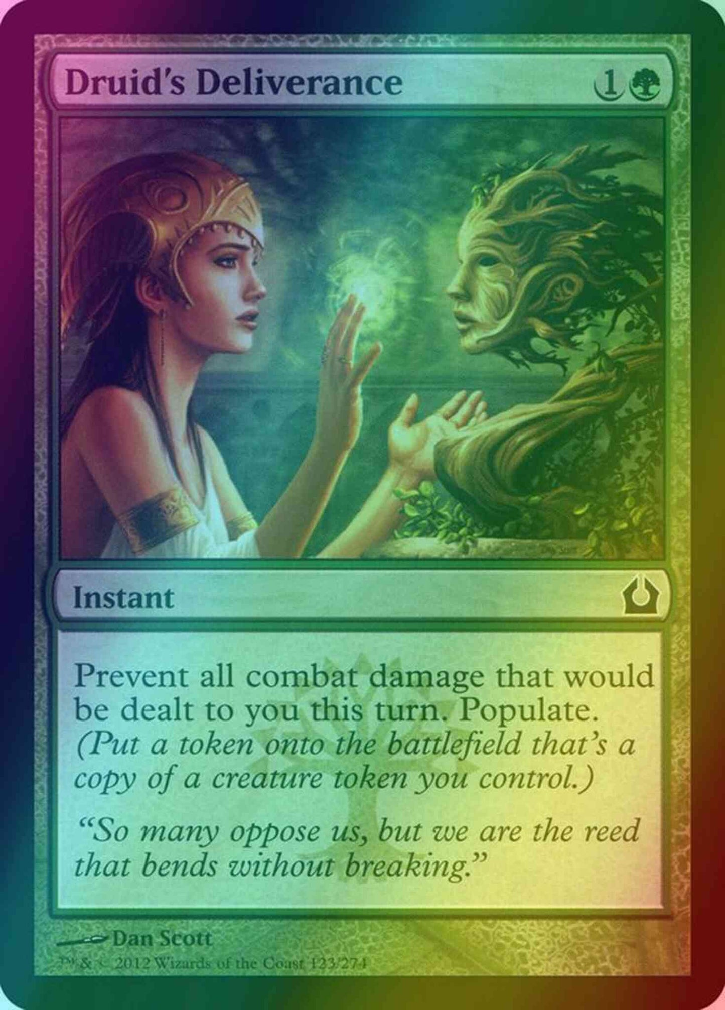 Druid's Deliverance [123] [Return To Ravnica] [Foil]