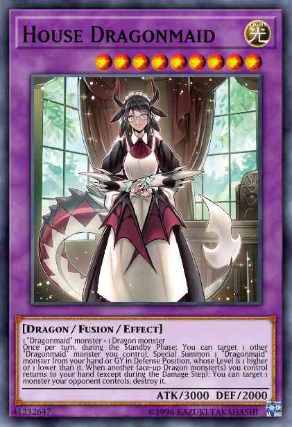 House Dragonmaid - MYFI-EN022 - Secret Rare - 1st Edition