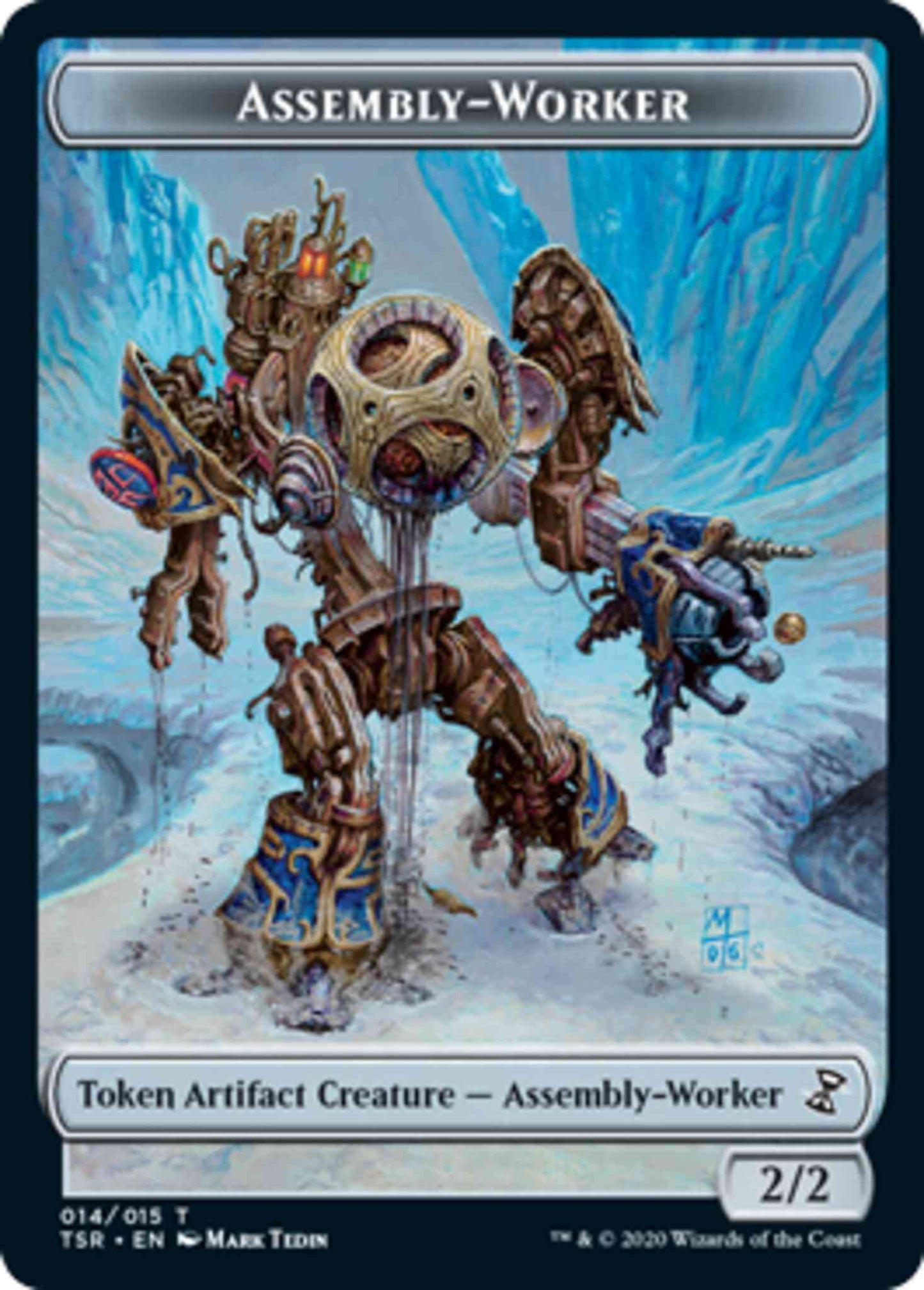 Assembly-Worker Token [14] [Time Spiral Remastered Tokens] [Non-Foil]