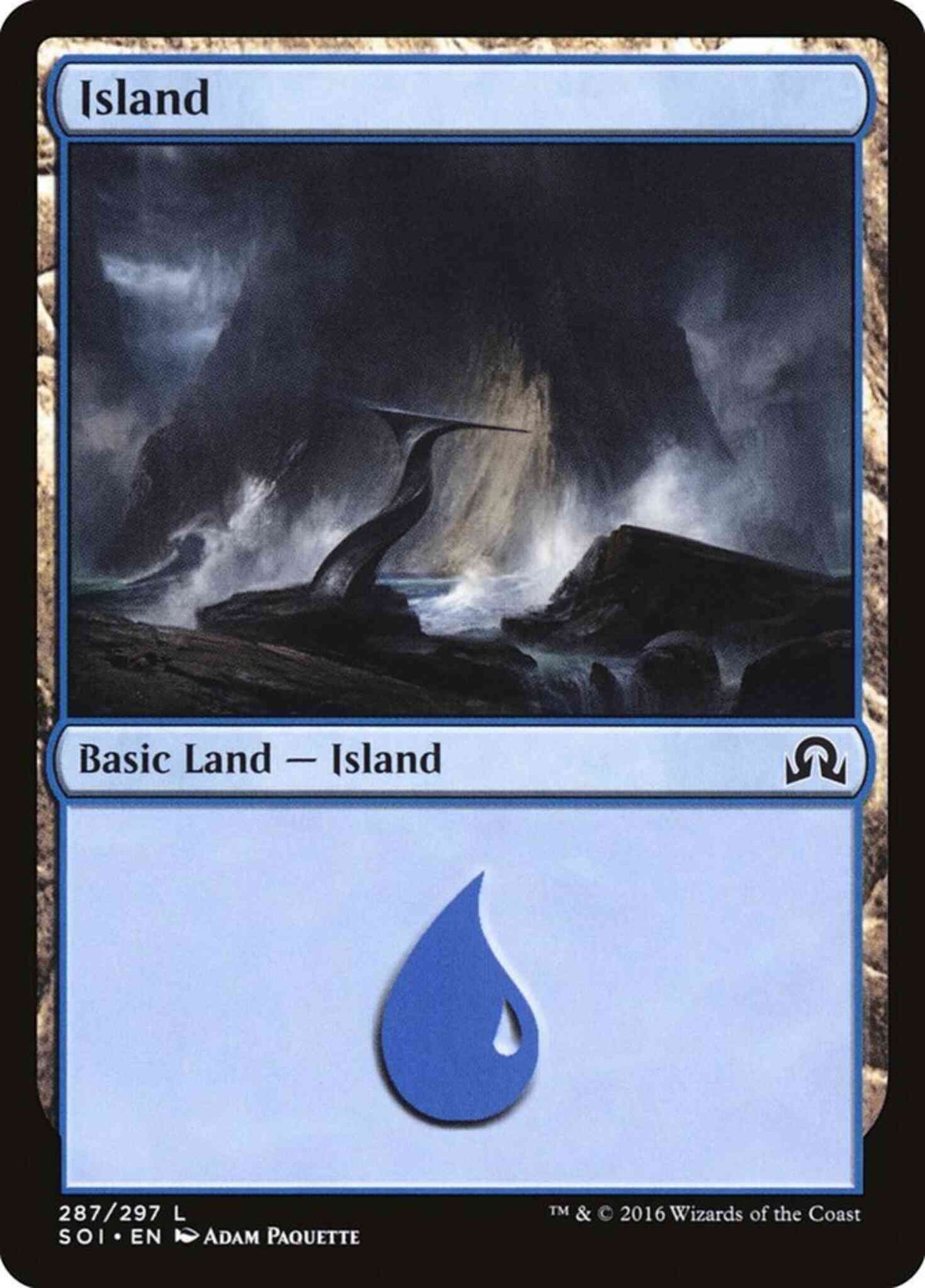 Island [287] [Shadows over Innistrad] [Non-Foil]