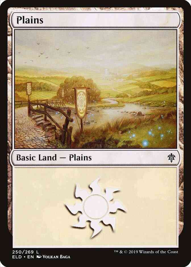 Plains [250] [Throne of Eldraine] [Non-Foil]