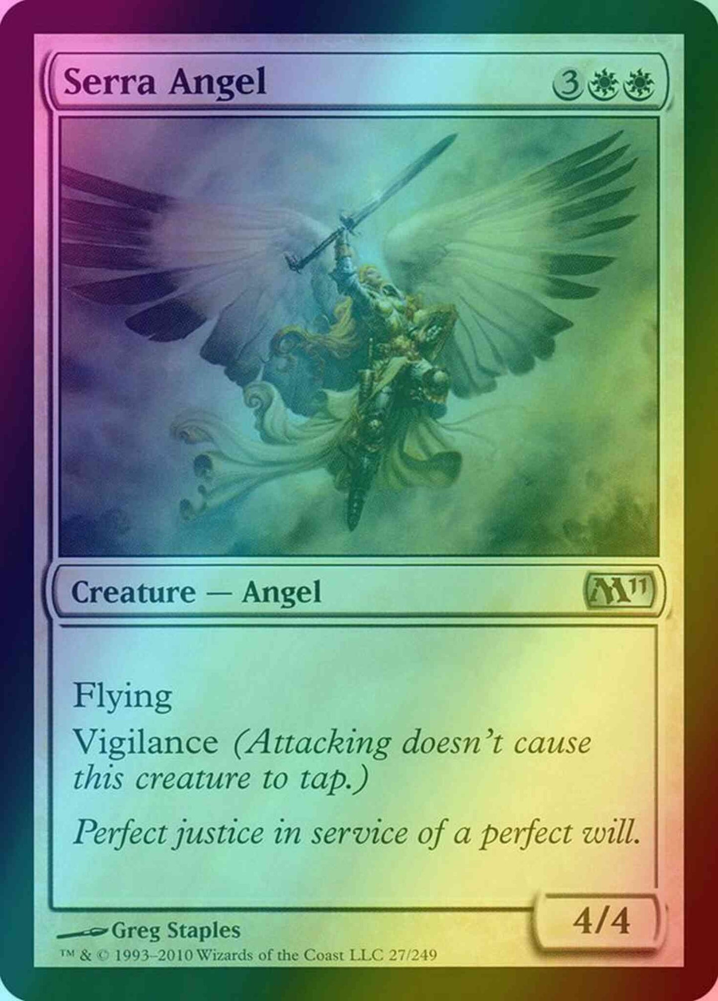 Serra Angel [27] [Magic 2011] [Foil]