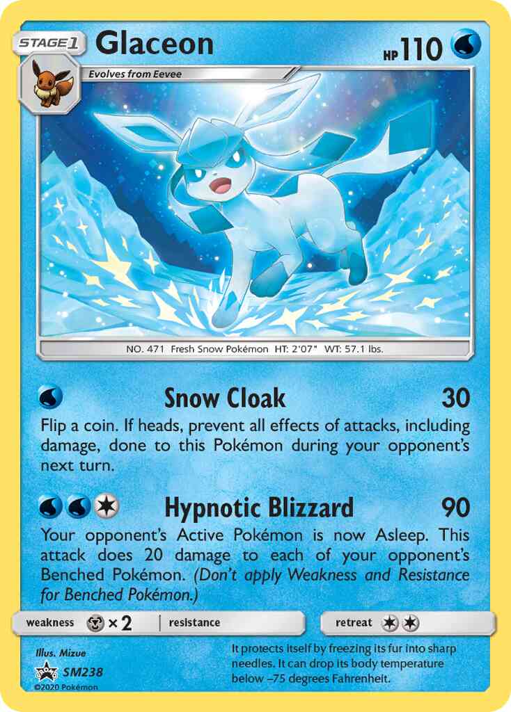 Glaceon - SM238 - Promo [smp-SM238] [Non-Holo]