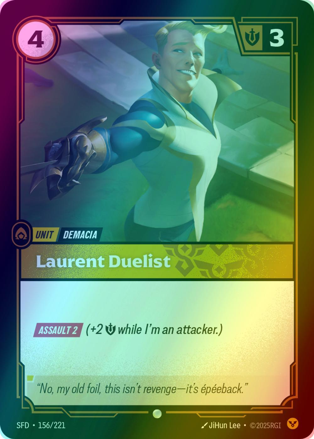 Laurent Duelist - 156/221 [Spiritforged] [Foil]