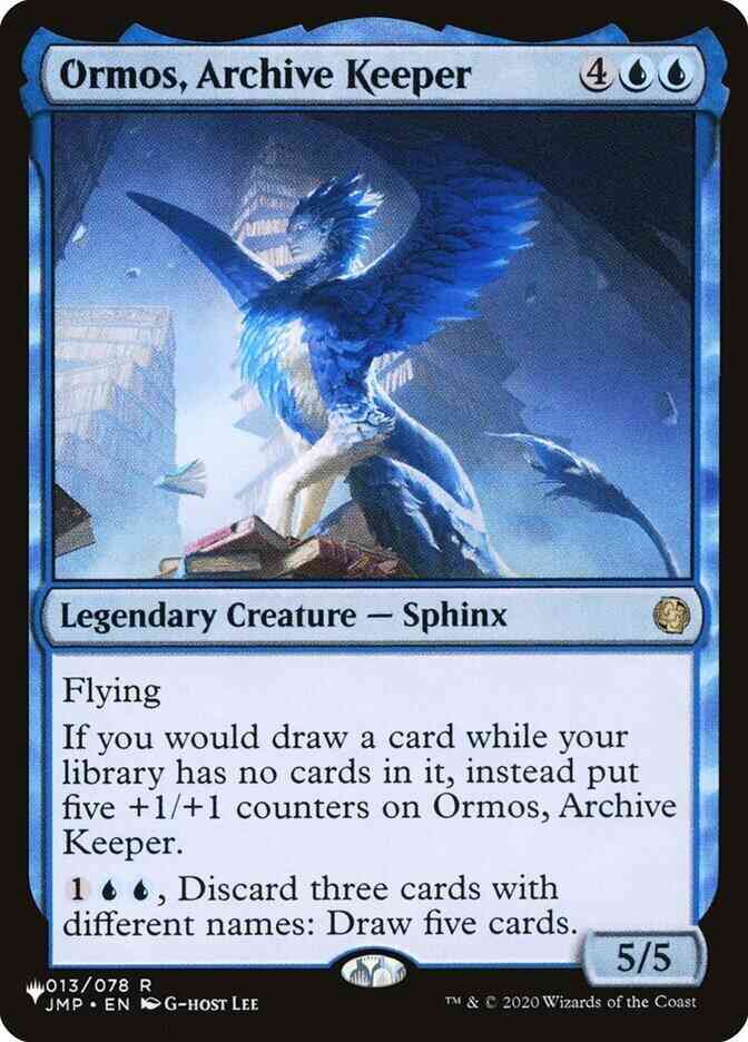 Ormos, Archive Keeper [JMP-13] [The List] [Non-Foil]