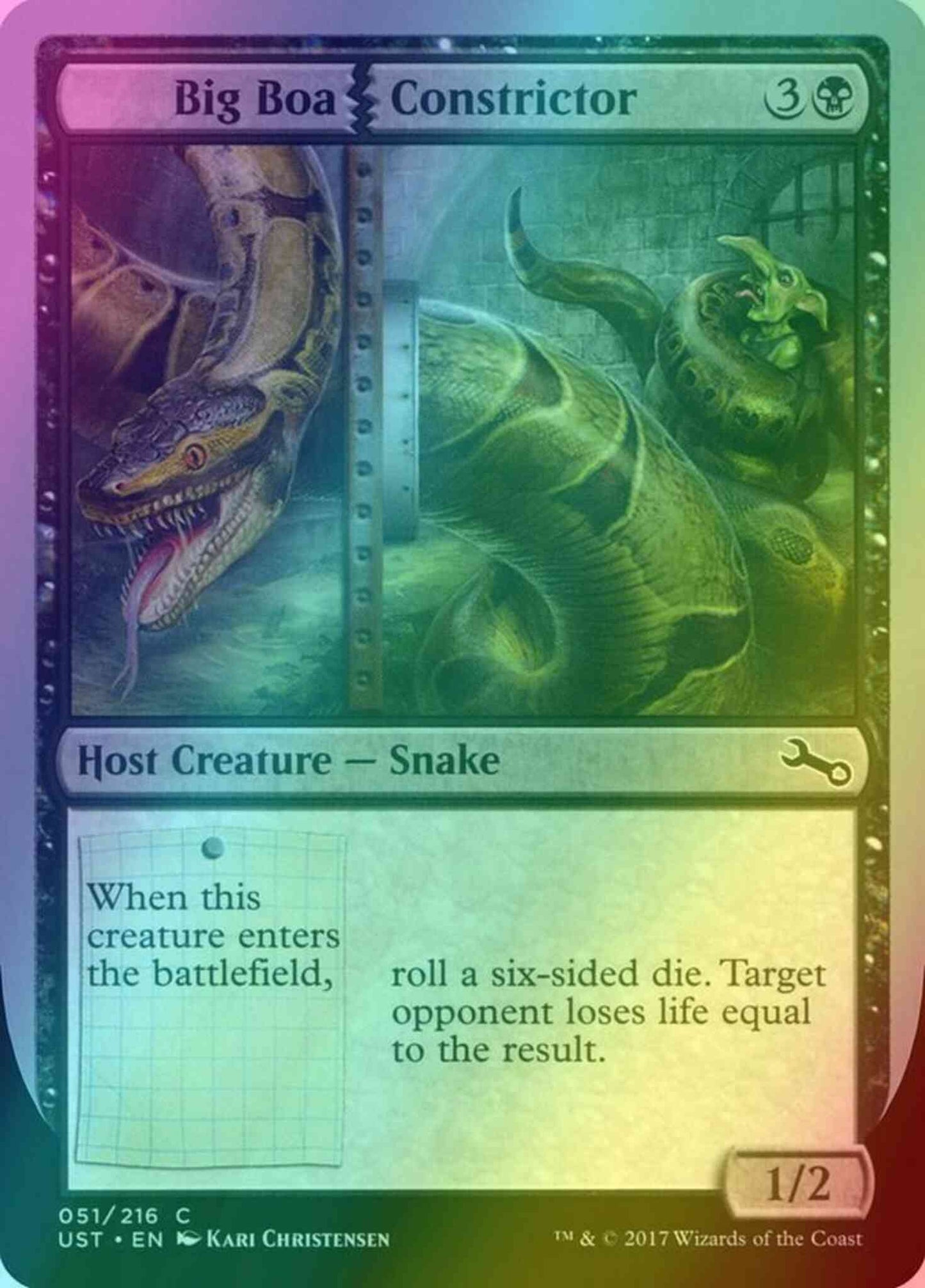Big Boa Constrictor [51] [Unstable] [Foil]