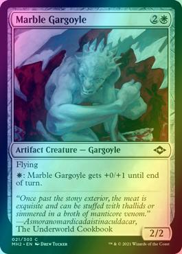Marble Gargoyle [21] [Modern Horizons 2] [Foil]