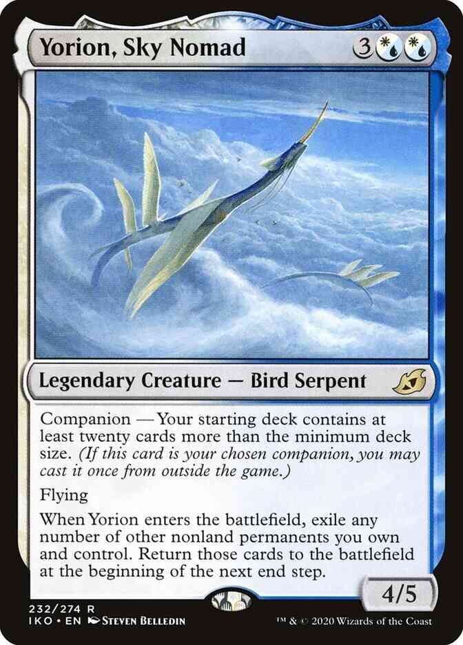Yorion, Sky Nomad [232] [Ikoria: Lair of Behemoths] [Non-Foil]