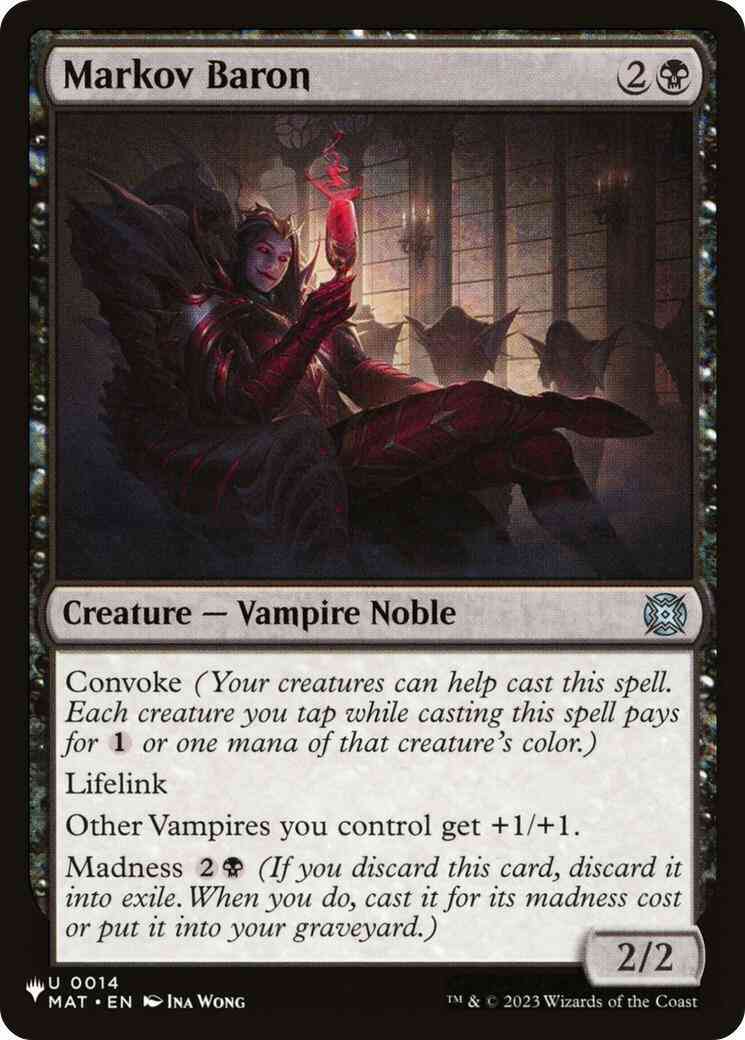 Markov Baron [MAT-14] [The List] [Non-Foil]