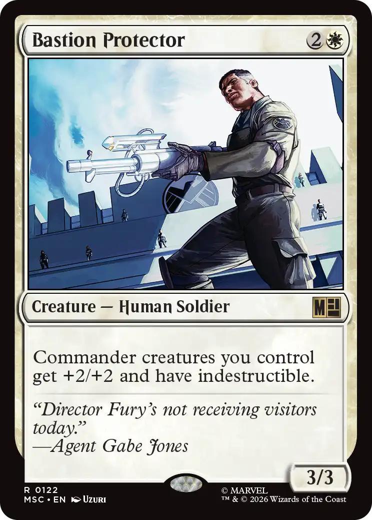 Bastion Protector [122] [Marvel Super Heroes: Commander] [Non-Foil]