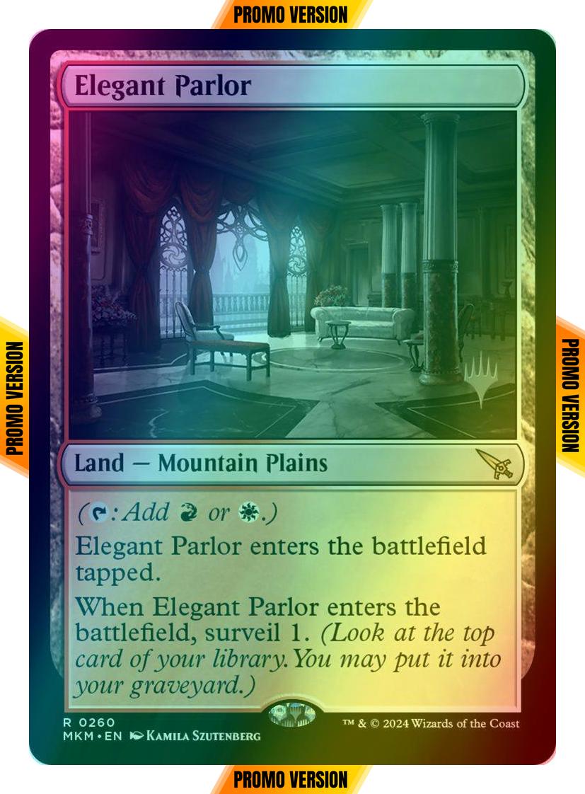 Elegant Parlor [260p] [Promo Pack] [Murders at Karlov Manor: Promos] [Foil]