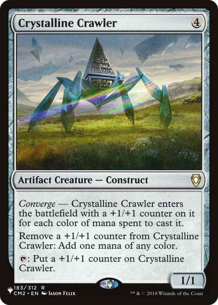 Crystalline Crawler [CM2-183] [The List] [Non-Foil]
