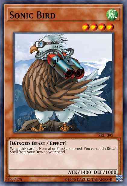 Sonic Bird - SBAD-EN011 - Ultra Rare - 1st Edition