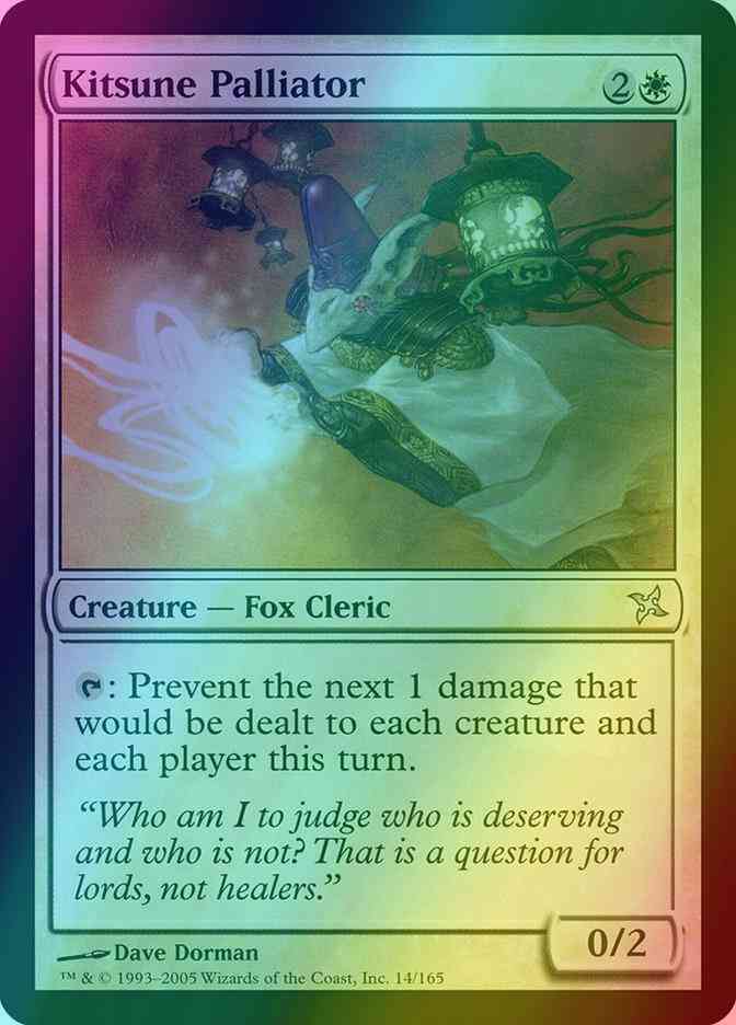 Kitsune Palliator [14] [Betrayers of Kamigawa] [Foil]