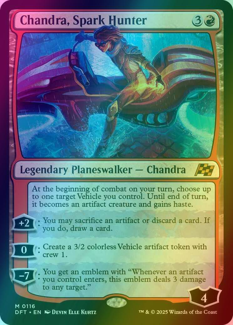 Chandra, Spark Hunter [116] [Aetherdrift] [Foil]