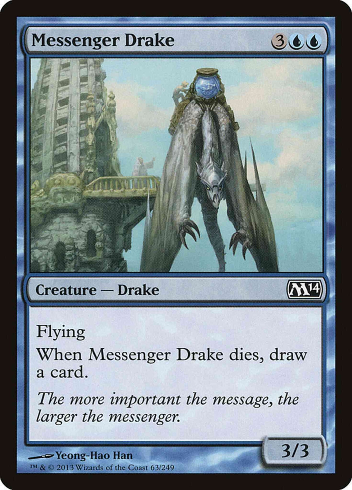 Messenger Drake [63] [Magic 2014] [Non-Foil]